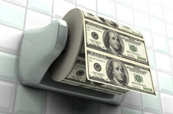 money_toilet_paper